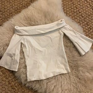 Stone Cold Fox white top Size 0